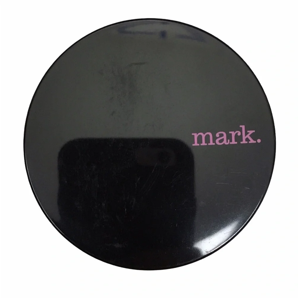 mark. Powder Buff Natural Skin Foundation Pressed Powder Compact Shade Natural